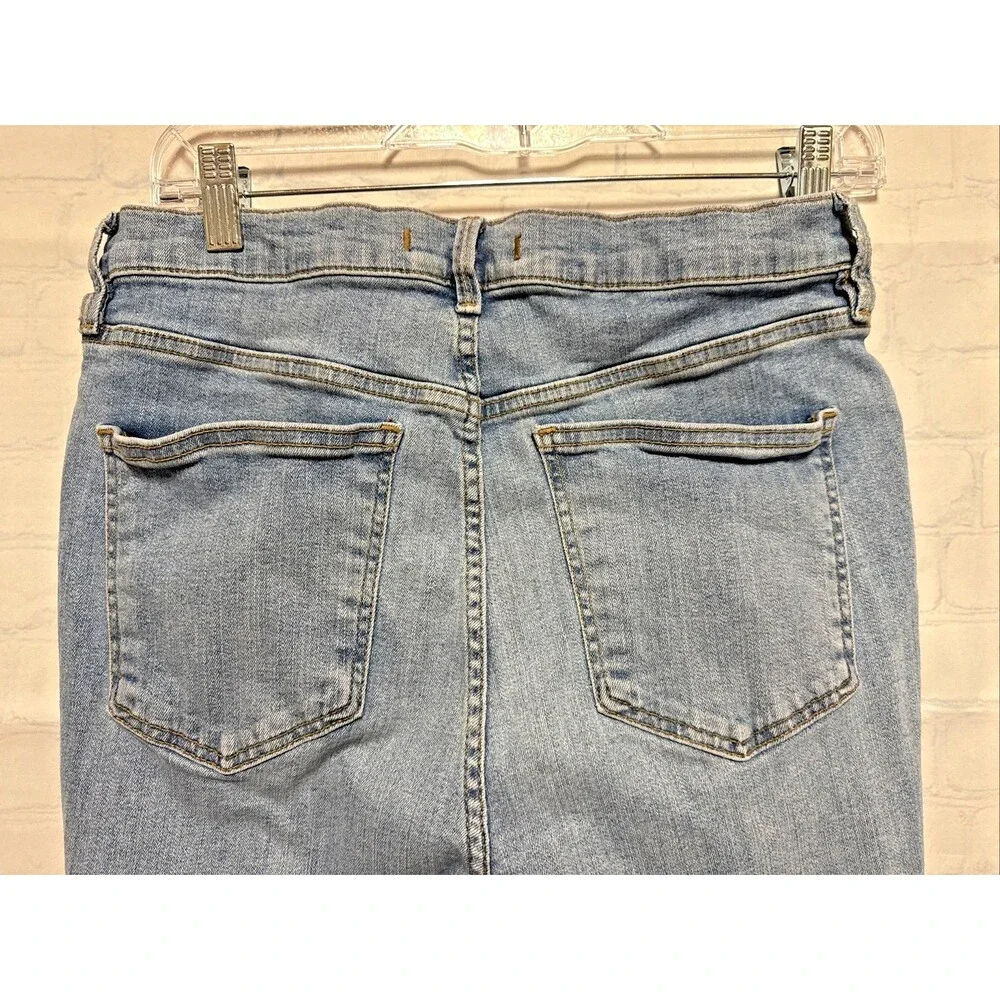 We The Free High-Rise Women's Skinny  Blue Jeans Size 31x28 By Free People - Picture 7 of 7